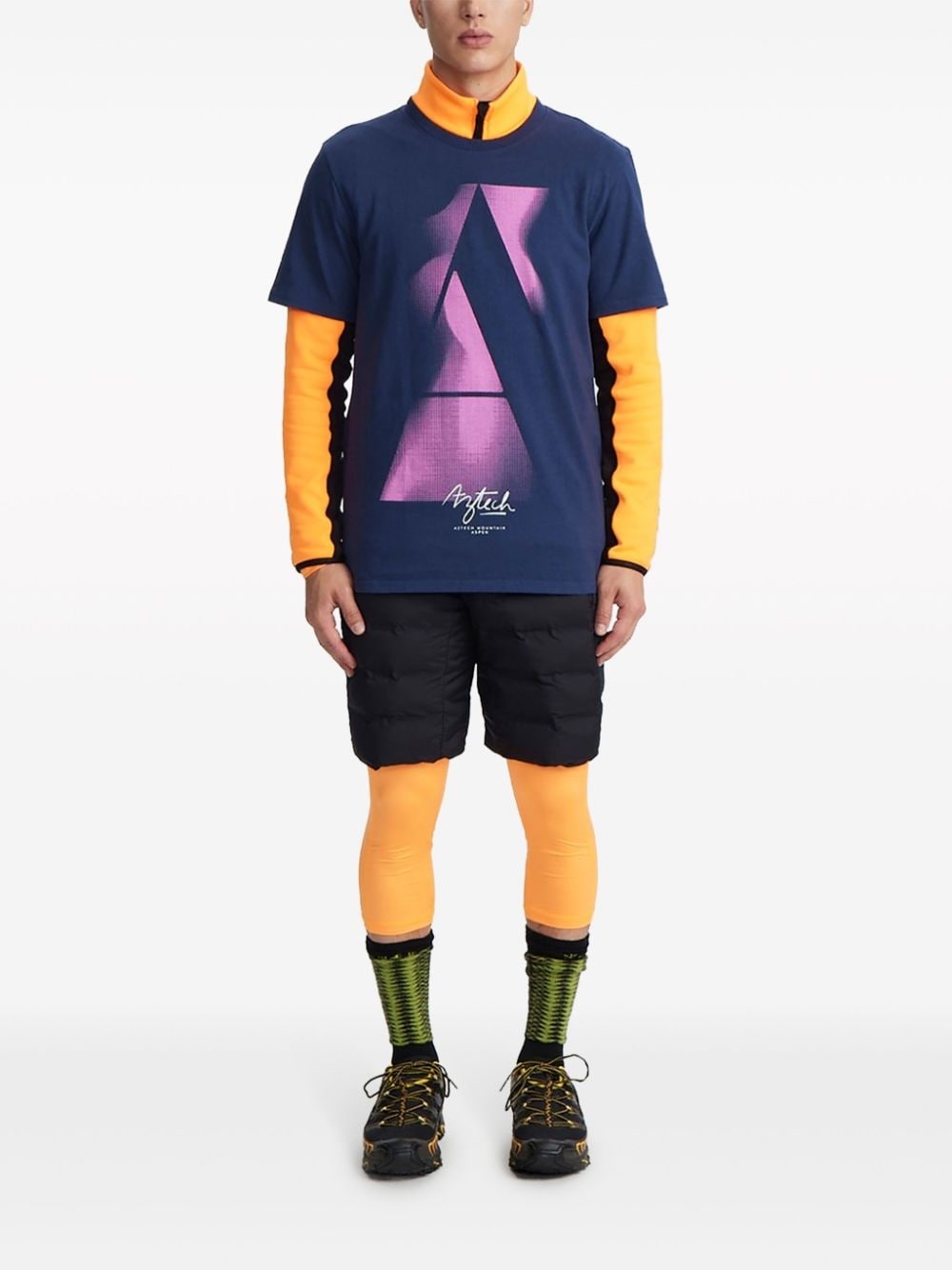 Altitude logo-print cotton T-shirt - 2