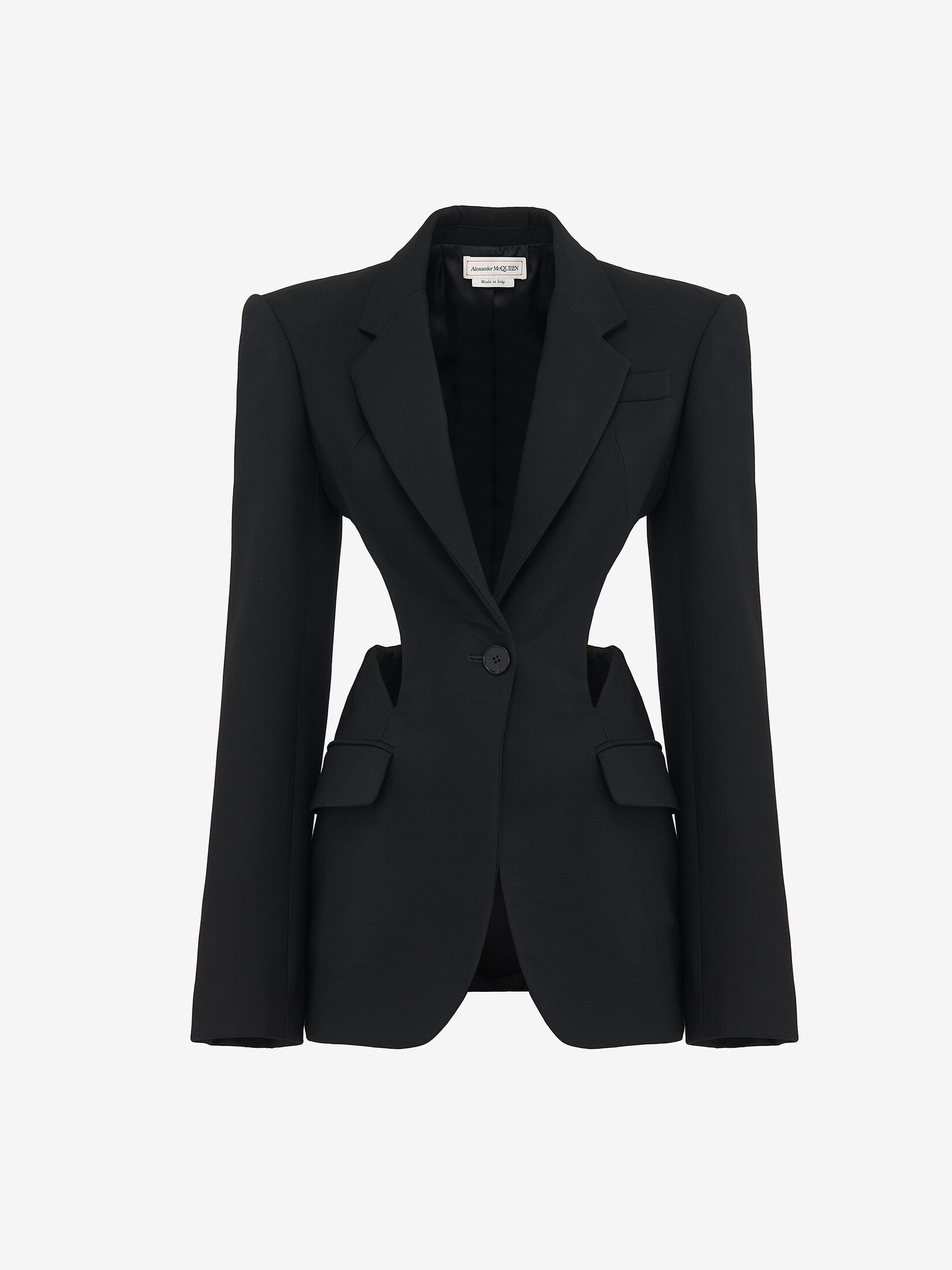 Alexander McQueen Women's Slashed Single-breasted Jacket in
