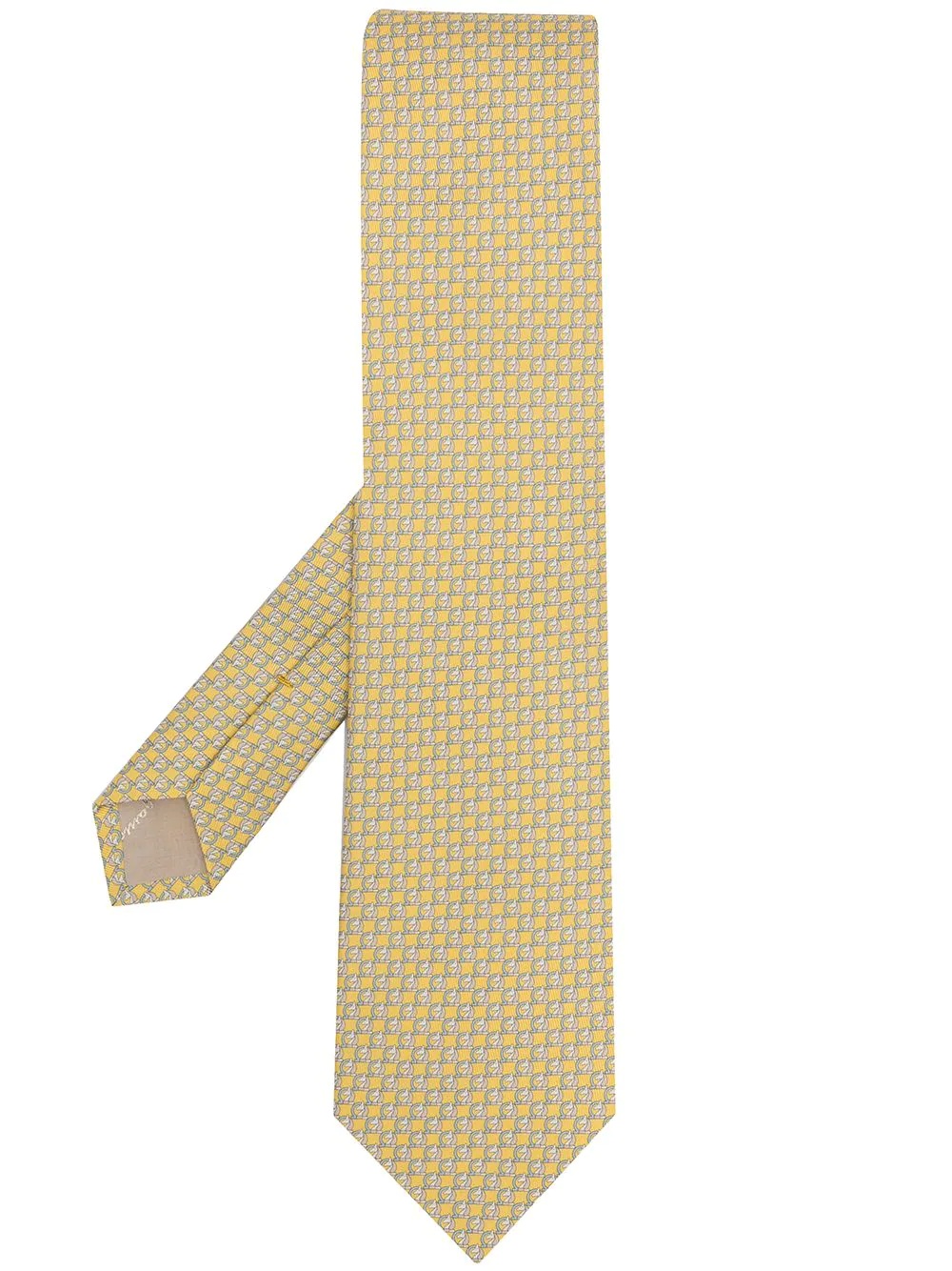 animal-pattern tie - 1