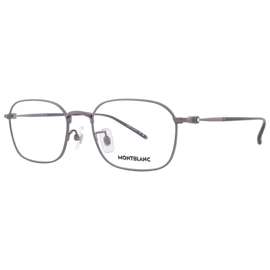 Montblanc Demo Square Titanium Men's Eyeglasses MB0414OA 001 54 - 2