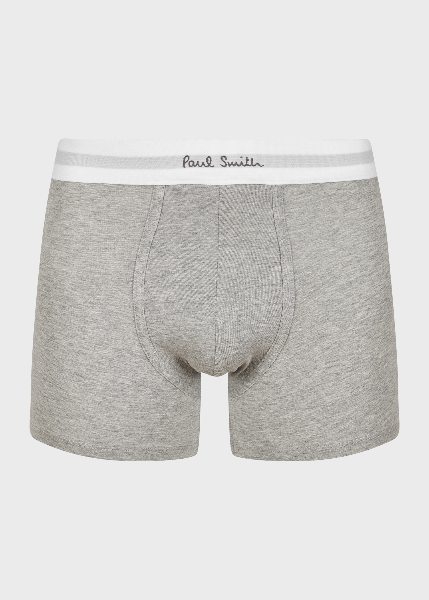 Long Plain Boxer Briefs Three Pack - 5