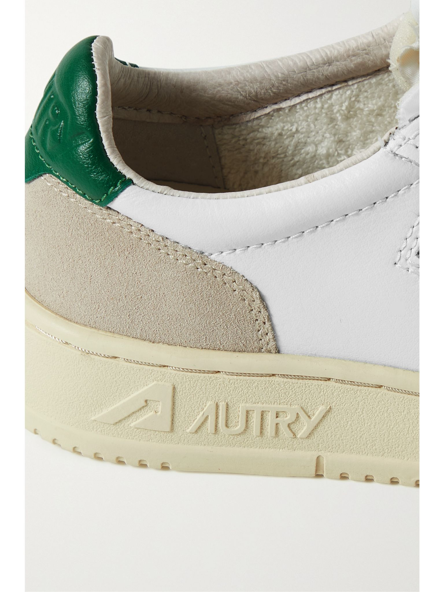 Medalist Low suede and leather sneakers White - 4