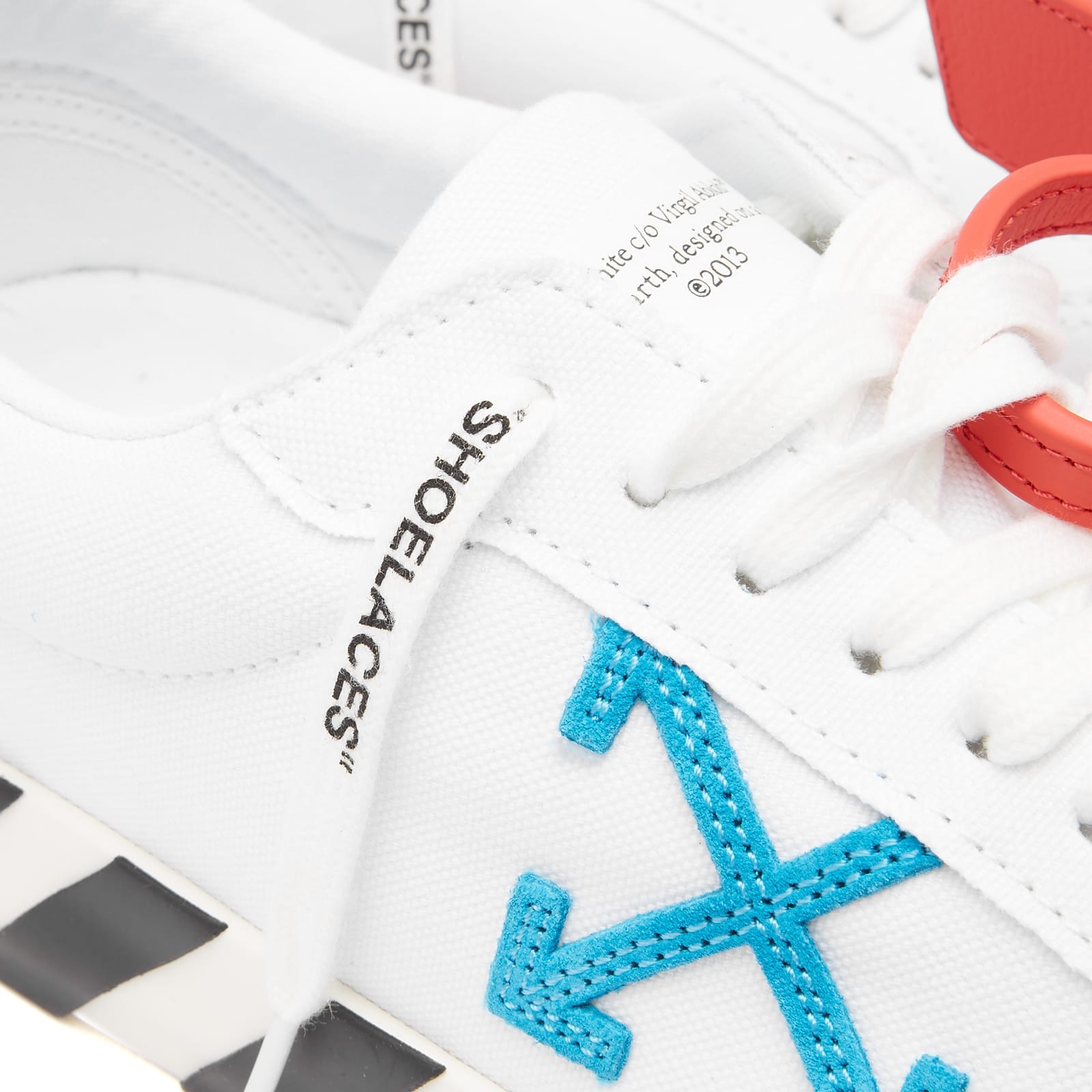 Off-White Low Vulcanized Canvas  Sneaker - 4