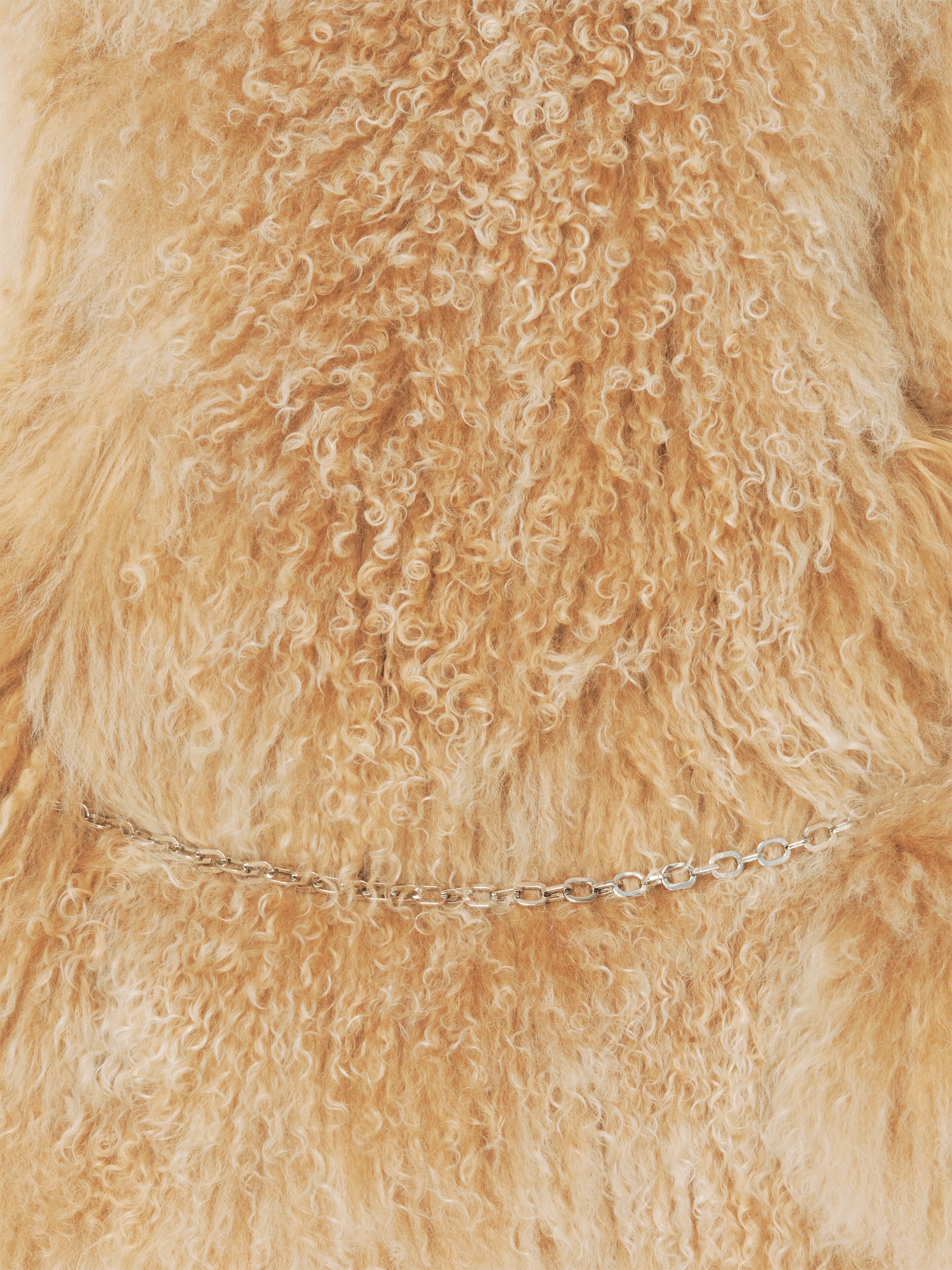 Givenchy SLEEVELESS JACKET IN FUR | REVERSIBLE