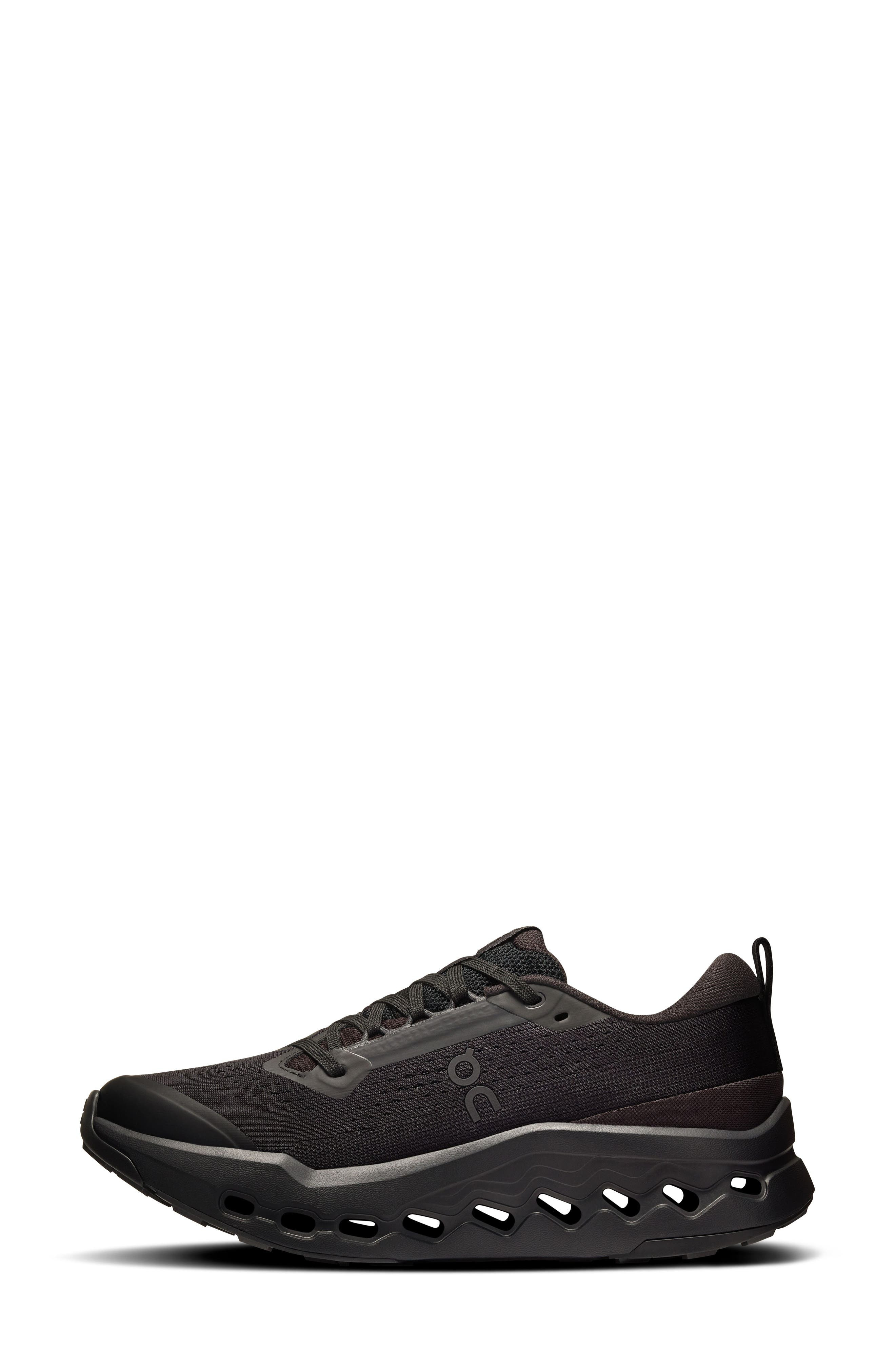 On Cloudsurfer Trail 2 Trail Running Shoe in Black/Black at Nordstrom - 6