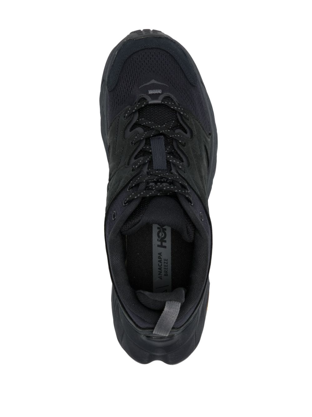 panelled low-top sneakers - 4