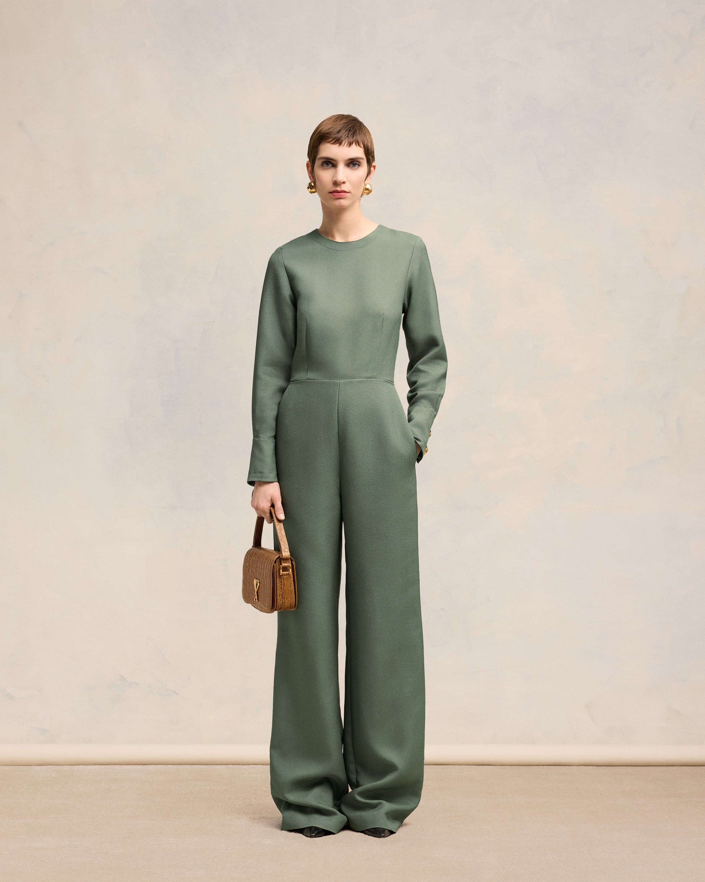 ZIPPED JUMPSUIT - 2
