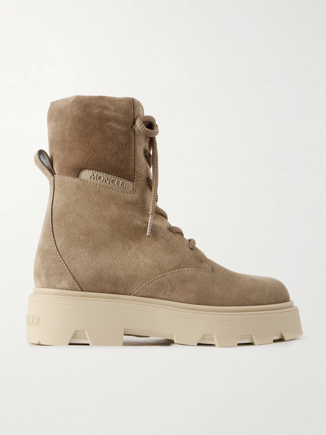 Aurea Paneled Suede Ankle Boots - 1