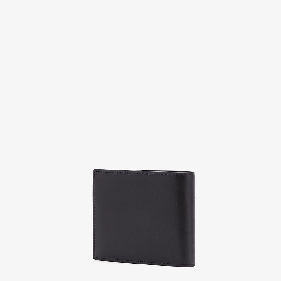 Black leather bi-fold - 2