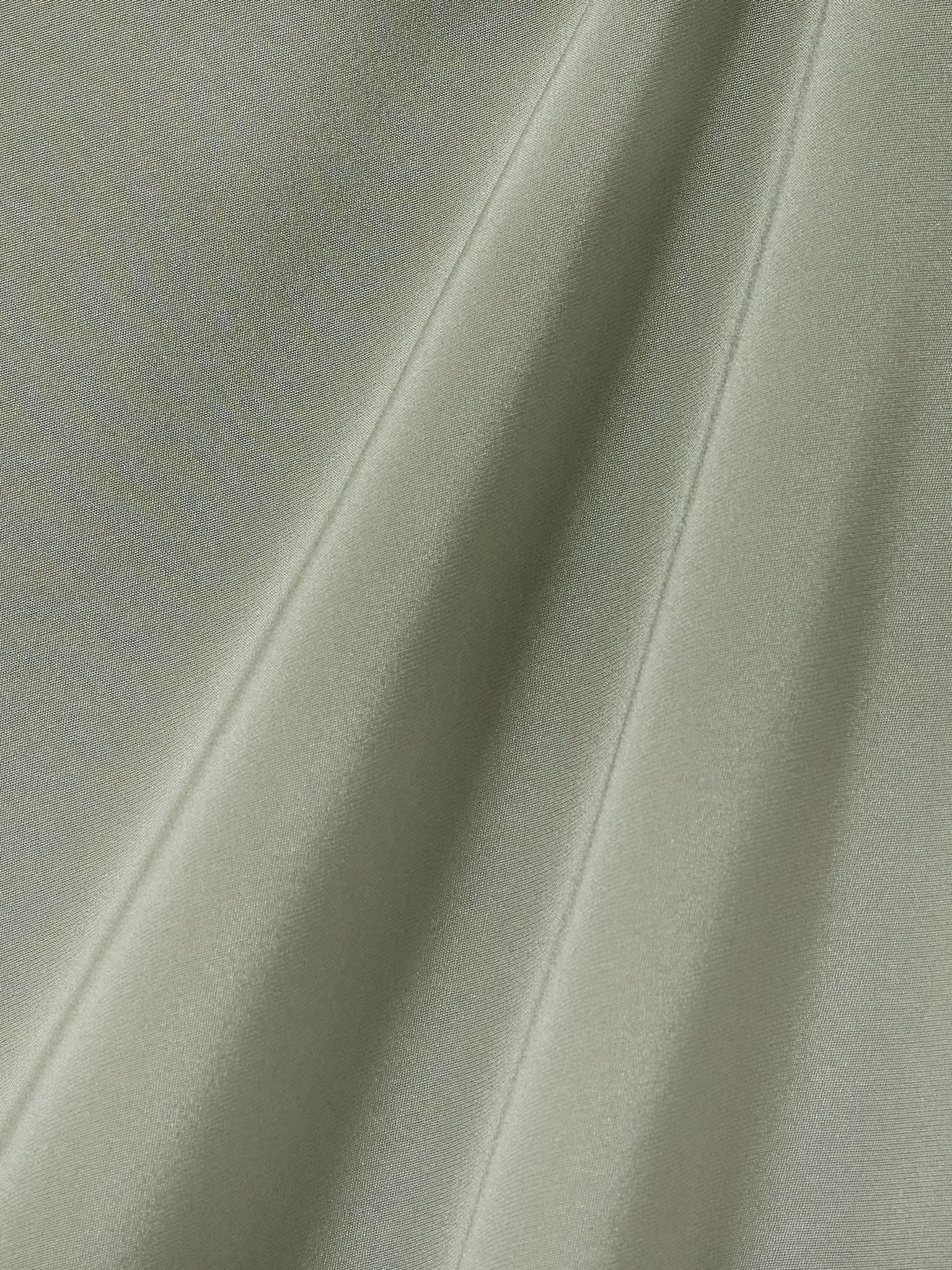 Bonn silk-blend pants Sage green - 4