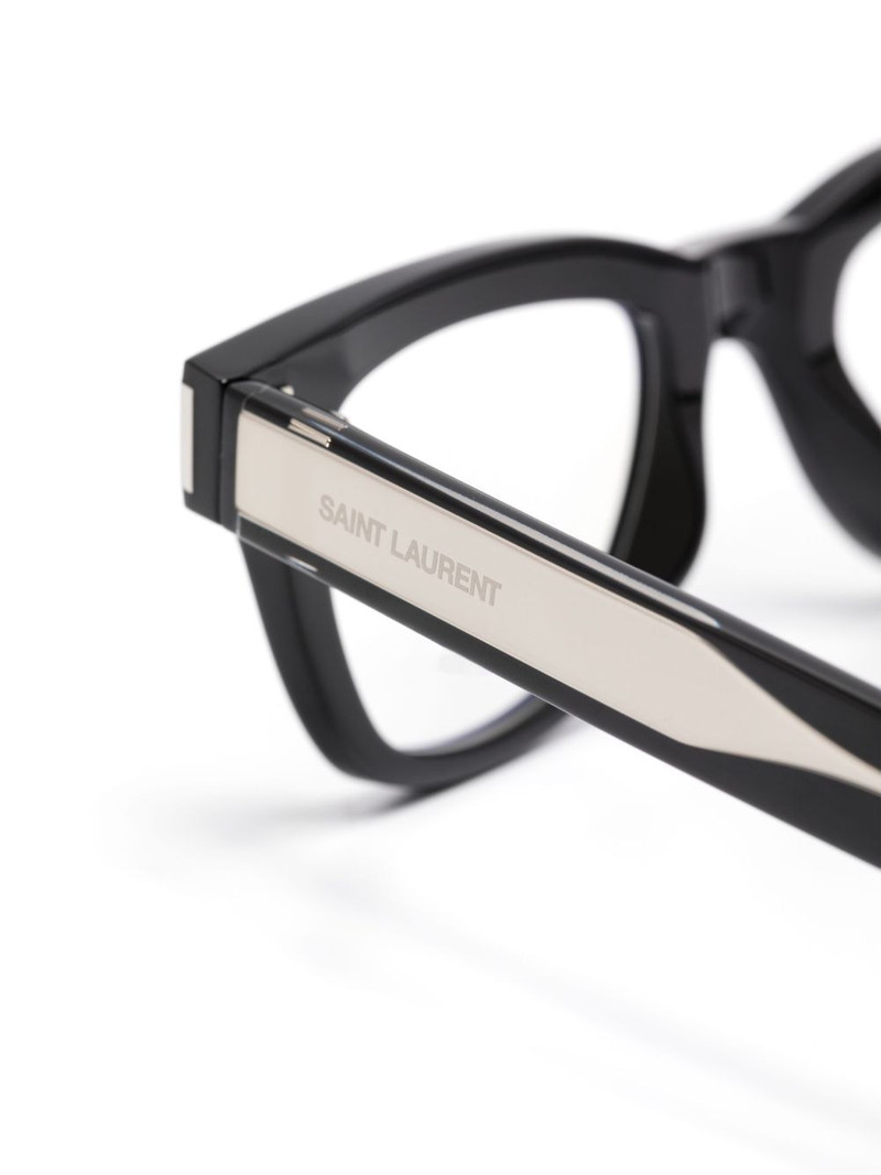 geometric-frame glasses 3