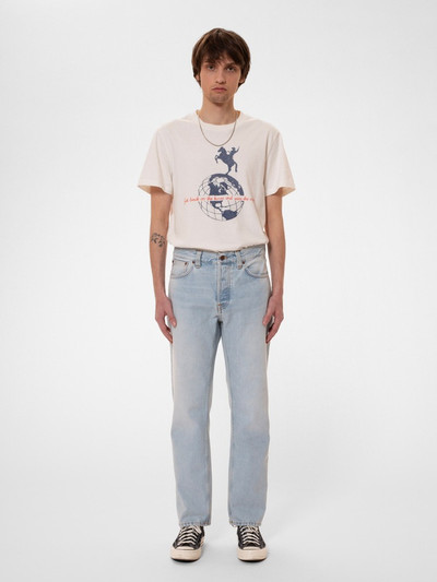 Nudie Jeans Roy Get Back T-Shirt Offwhite outlook