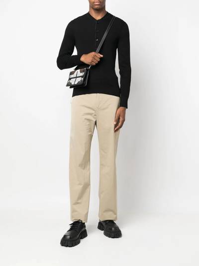 TOM FORD fine-knit long-sleeve cardigan outlook