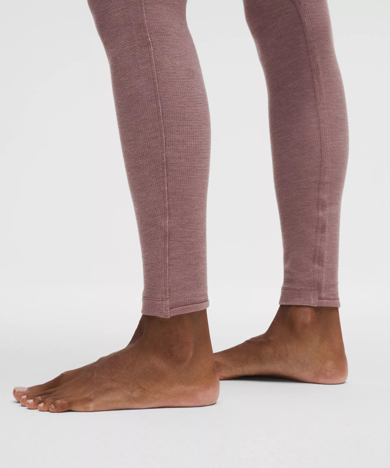 Waffle-Knit High-Rise Base Layer Tight 28" 6