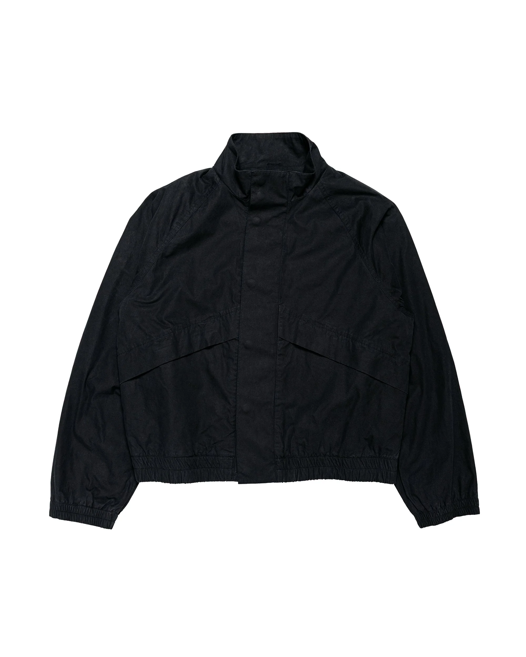 MHL Track Jacket Crisp Cotton Poplin Black - 1