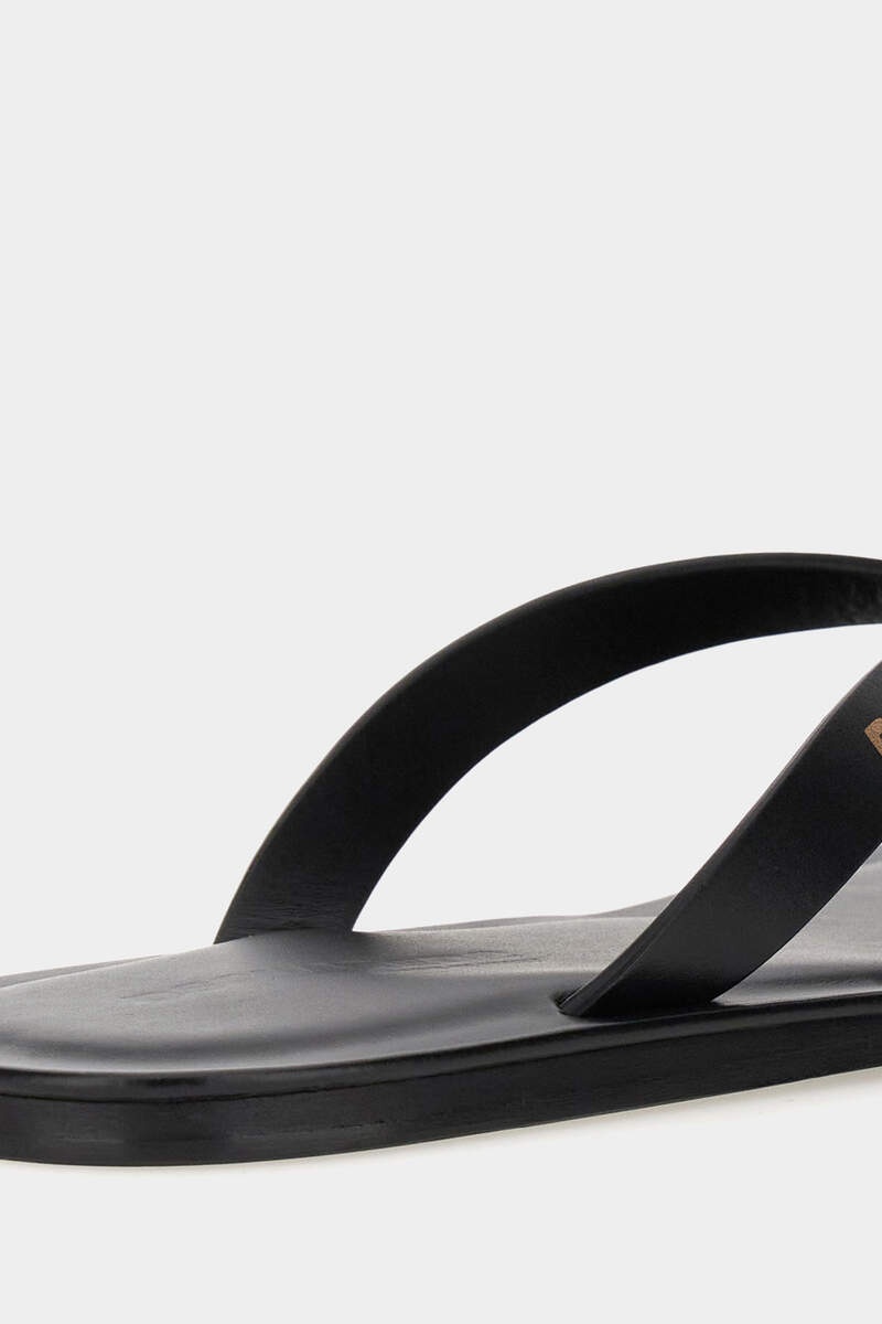 DSQ2 LEATHER FLIP FLOP - 7