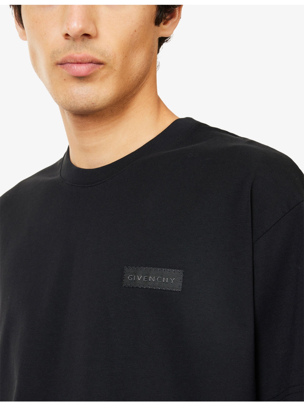 Regular-Fit Brand-Patch Cotton-Jersey T-shirt - 5