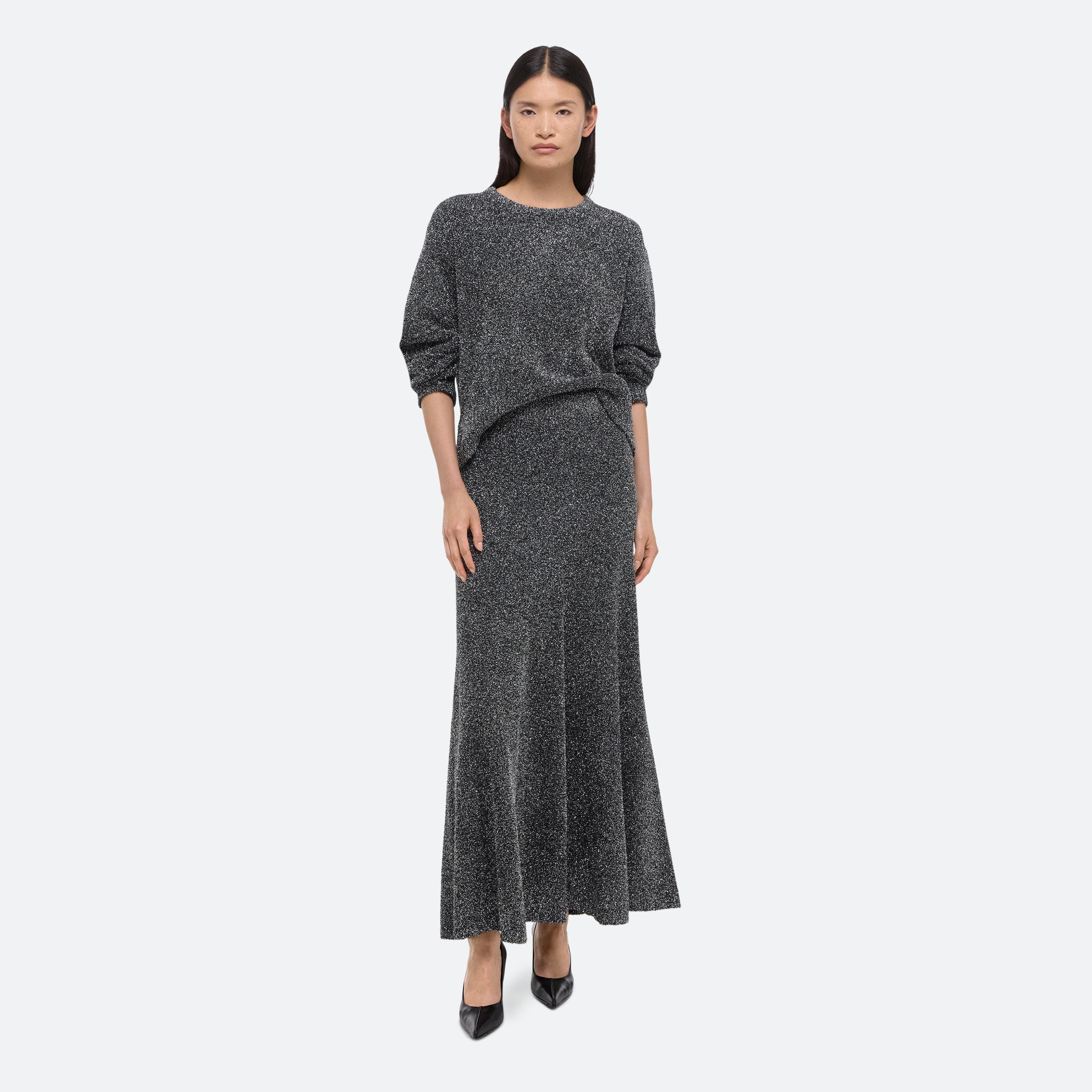 KNIT LUREX SKIRT - 2