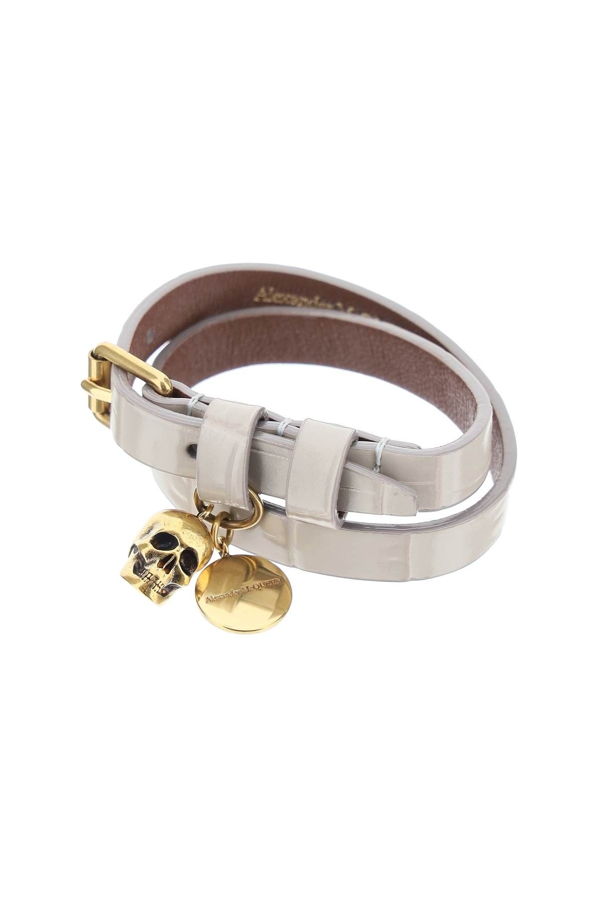 DOUBLE WRAP SKULL BRACELET - 3