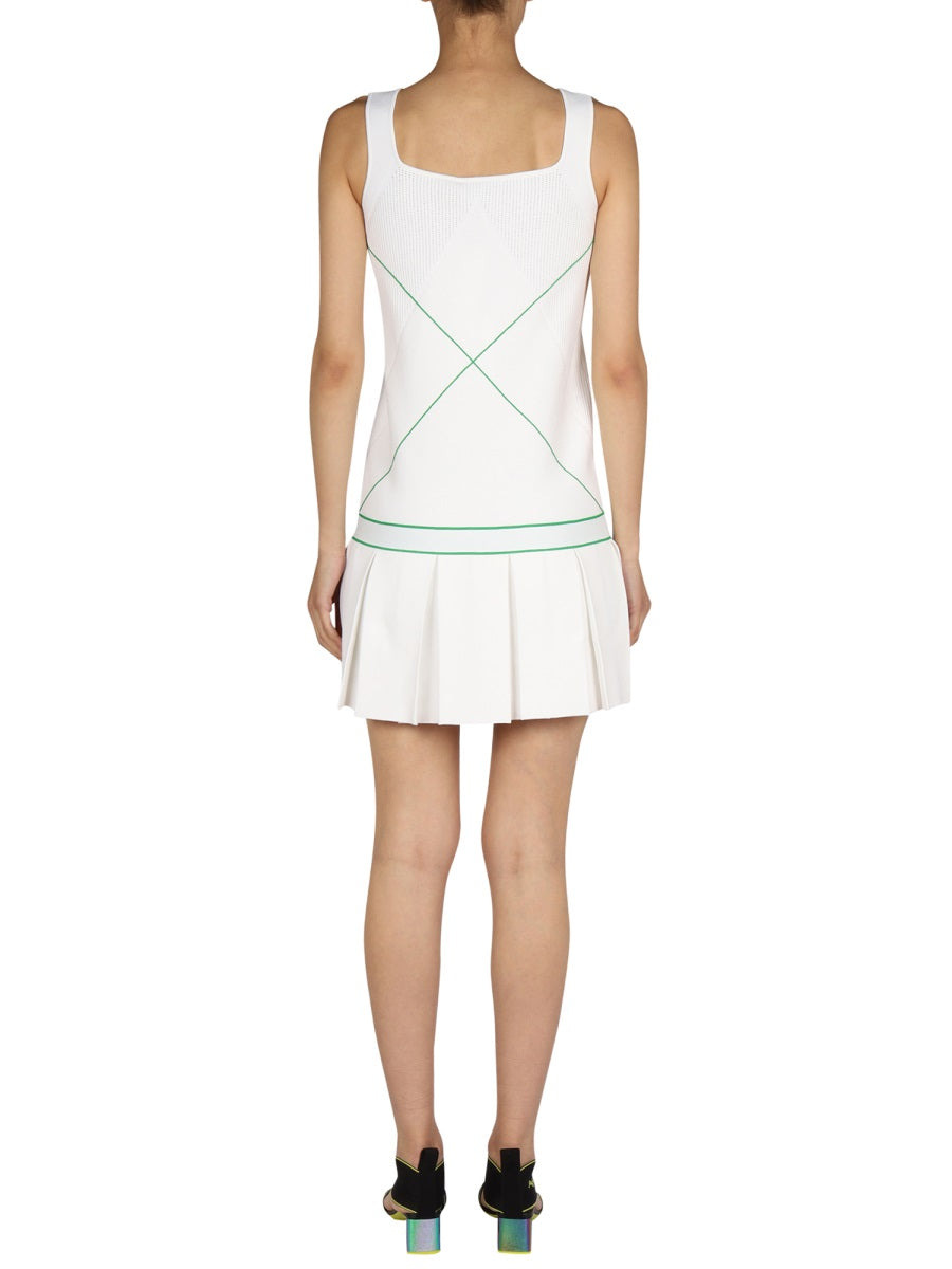 Bottega Veneta Women Logo Embroidery Dress - 2