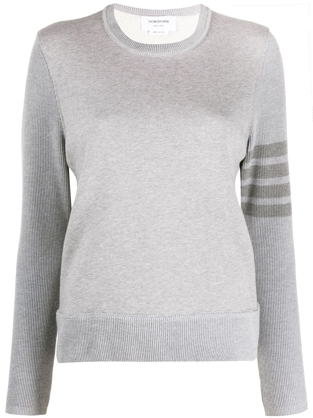 tonal 4-Bar loopback sweatshirt - 1