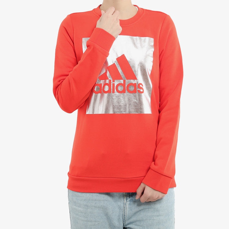 (WMNS) adidas G Crew Foil Bos 'Red' BS3241 - 5