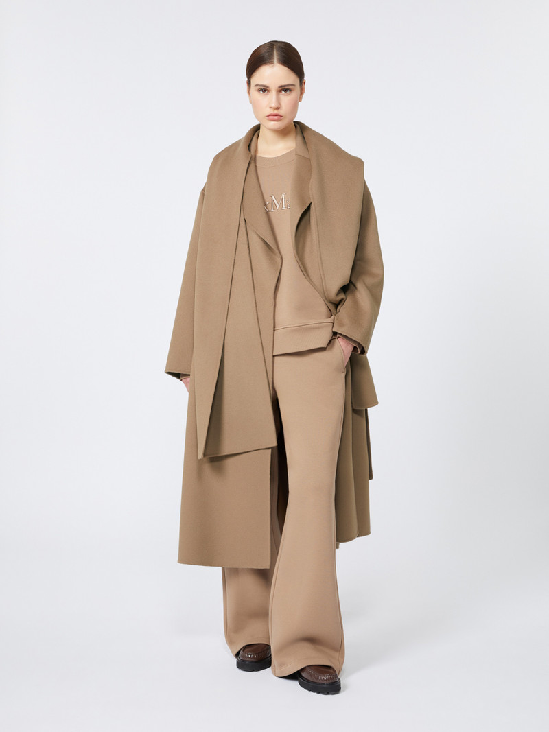 'S Max Mara CUORE Wool wrap coat outlook