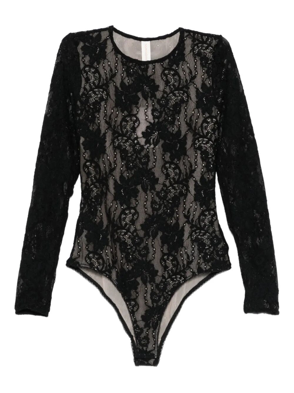Stretch Lace Bodysuit - 1