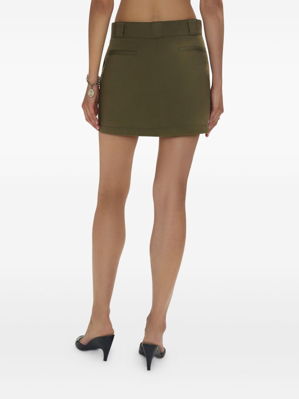 pockets cotton mini skirt - 3