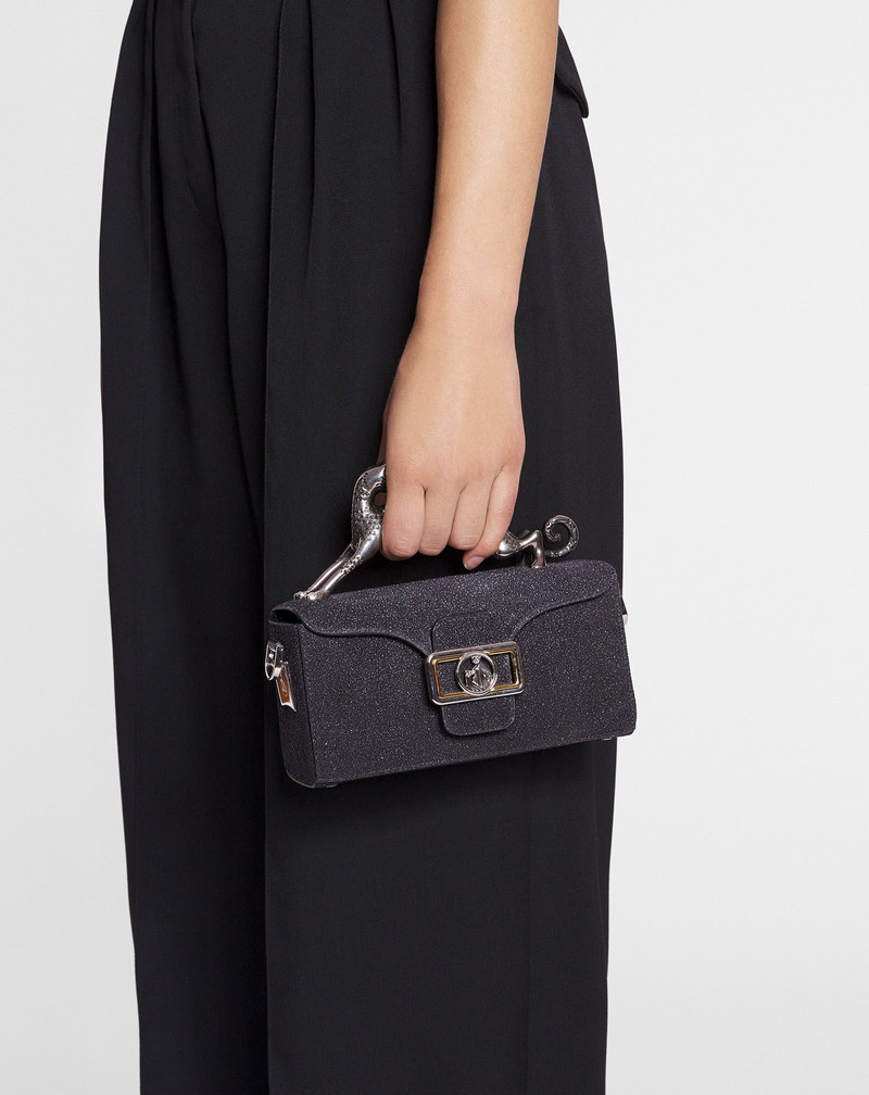 Lanvin NANO PENCIL CAT BAG IN SUEDE outlook