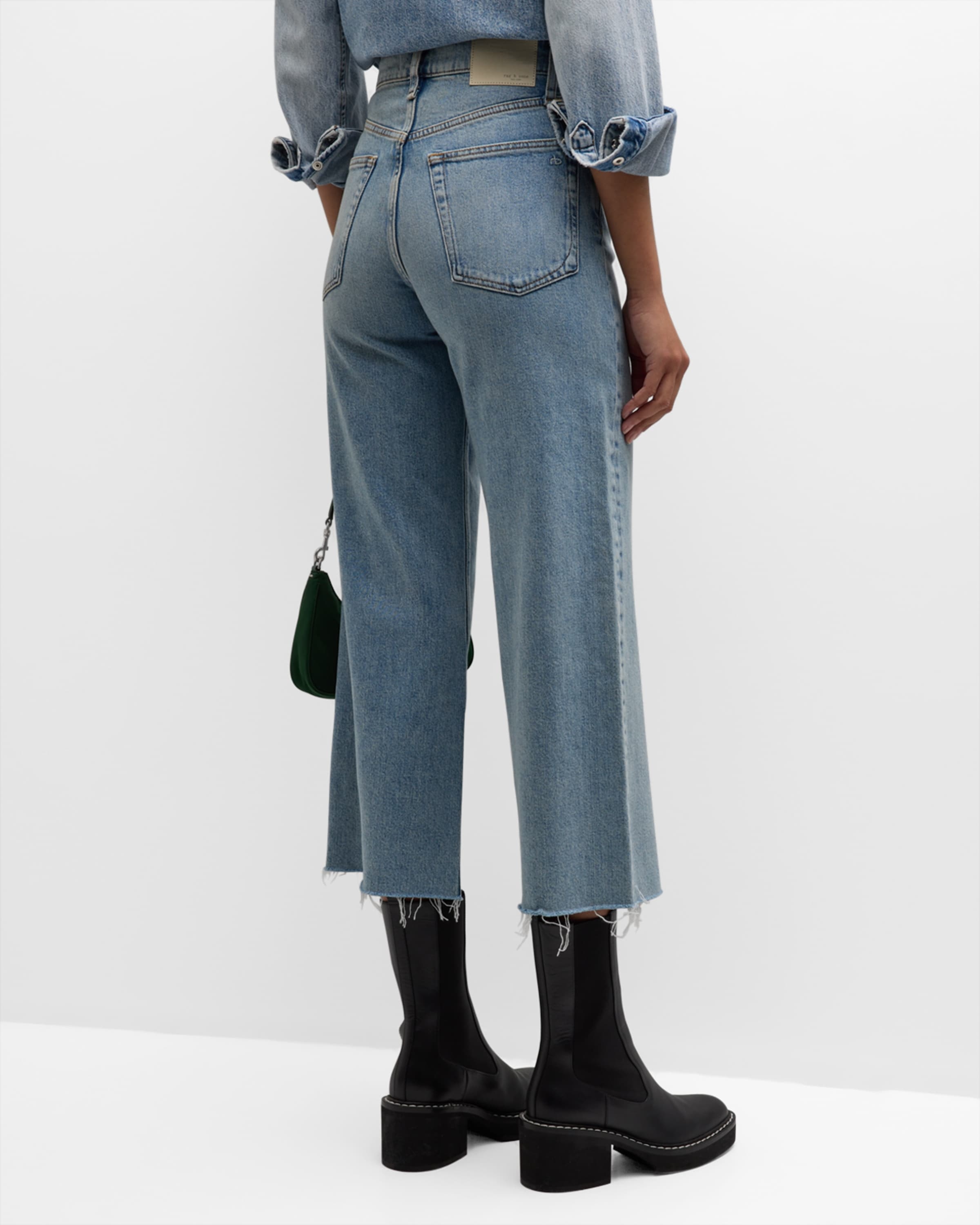 Andi Cropped Wide-Leg Jeans - 4