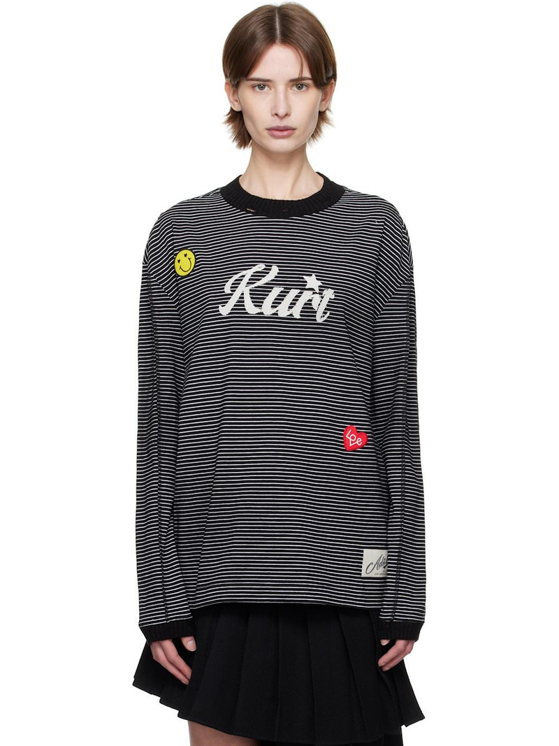 Black & White Kurt Stripe T-Shirt 1