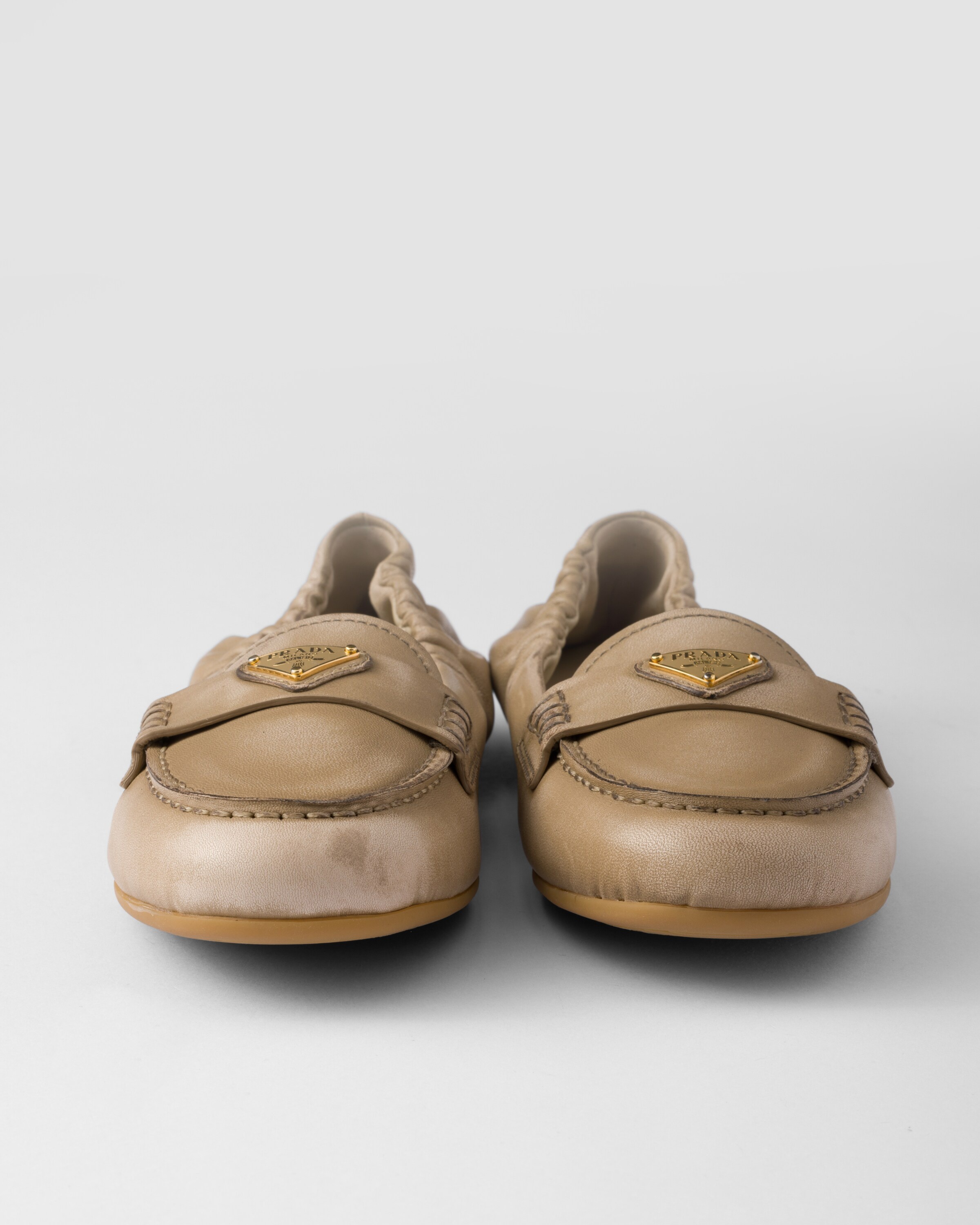Nappa leather loafers - 5