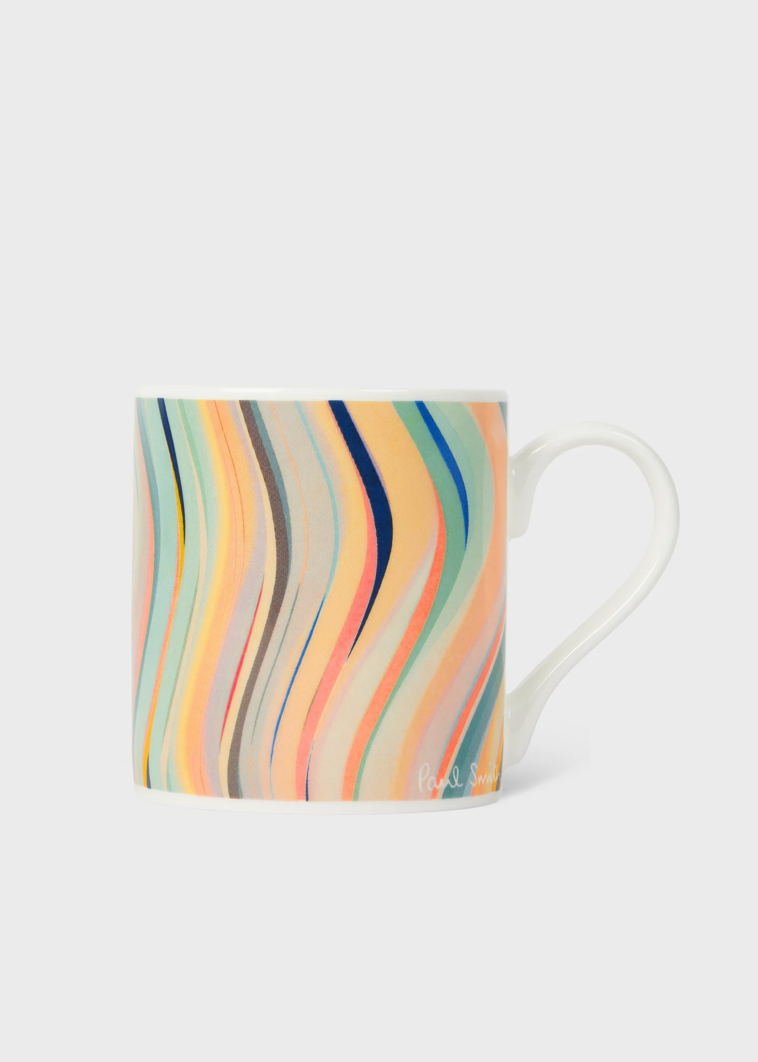'Swirl' Bone China Mug - 1