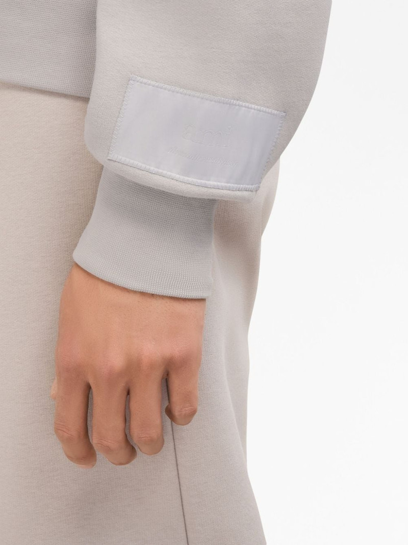 logo-appliqué sweatshirt 6