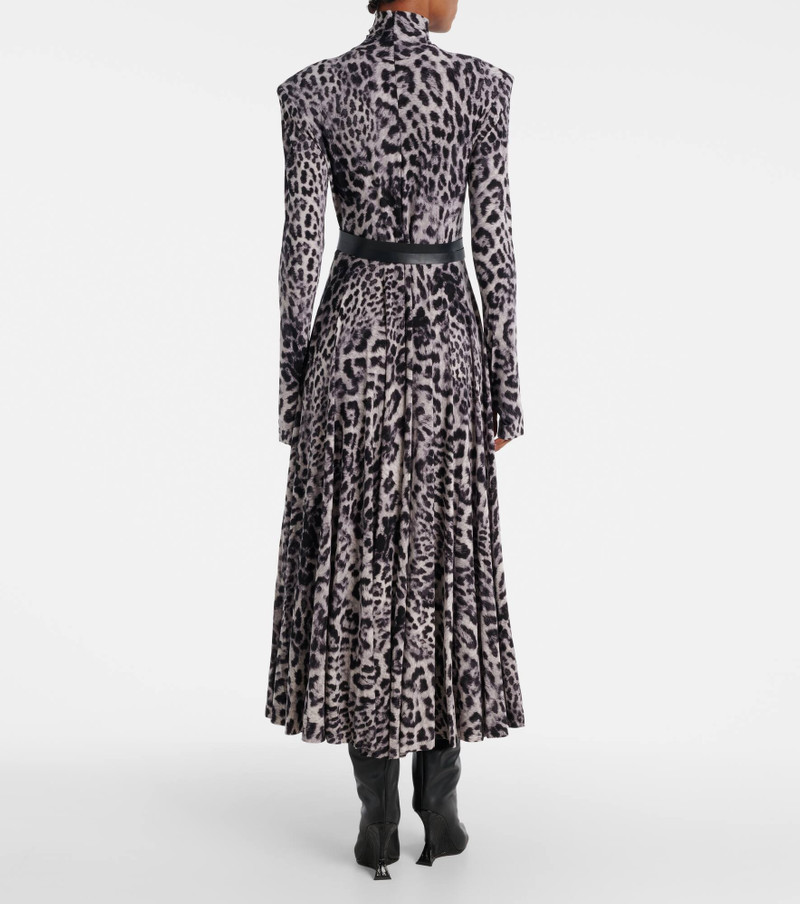 Leopard-print midi dress 3