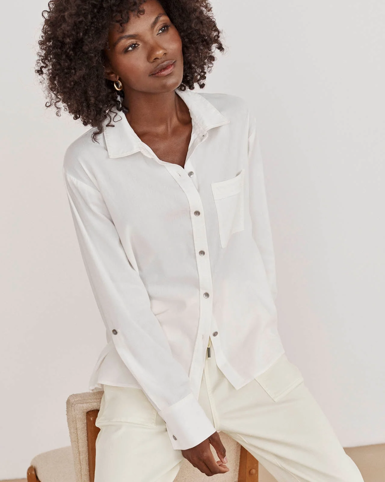 Reese Button Down Shirt - 1