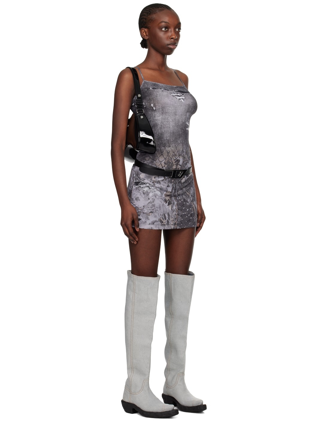 Gray D-Hoppyn Minidress - 2