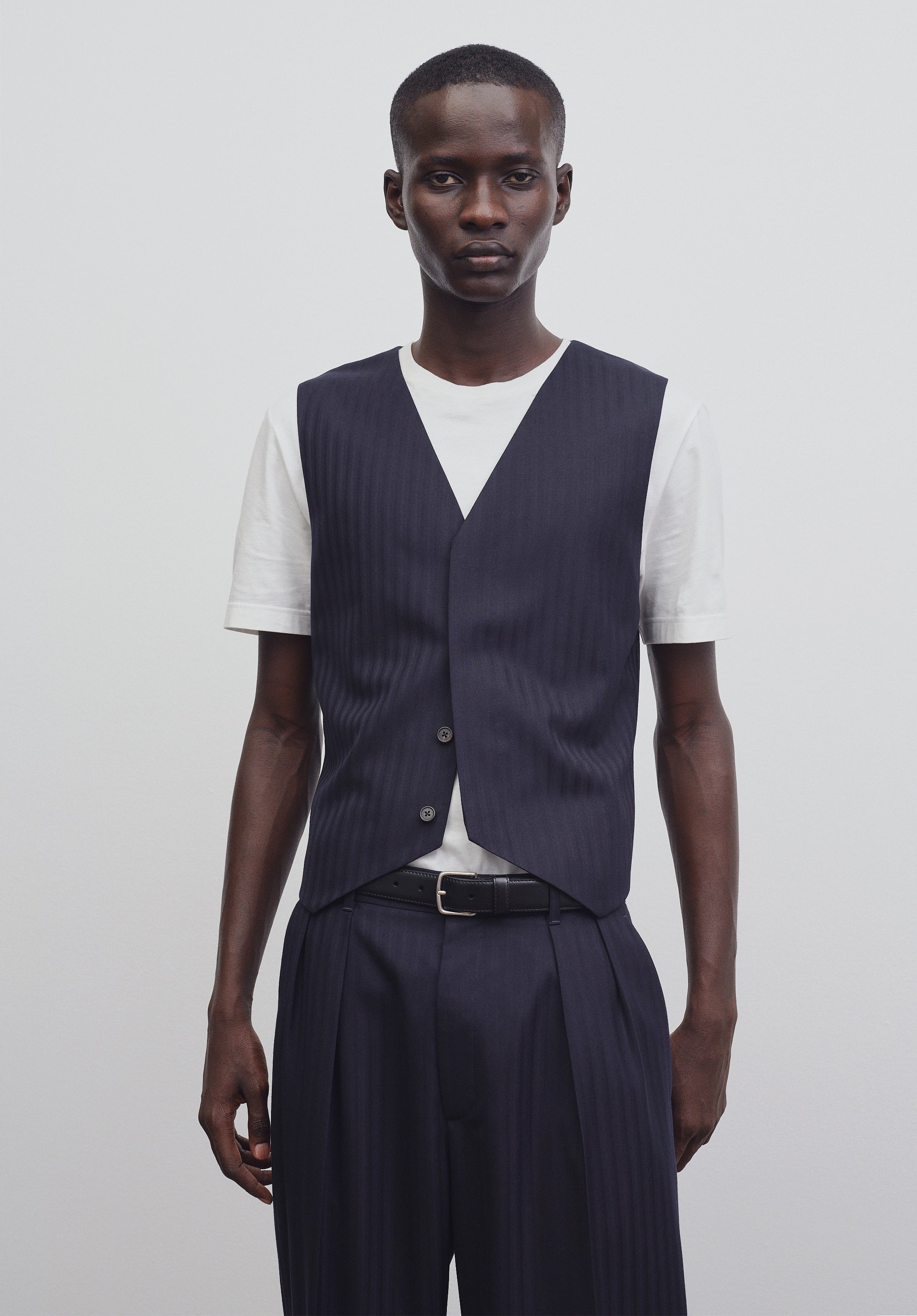 Derek Vest in Wool - 3