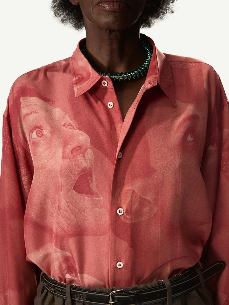 MAGLIANO Comunione Shirt Pink Mix outlook