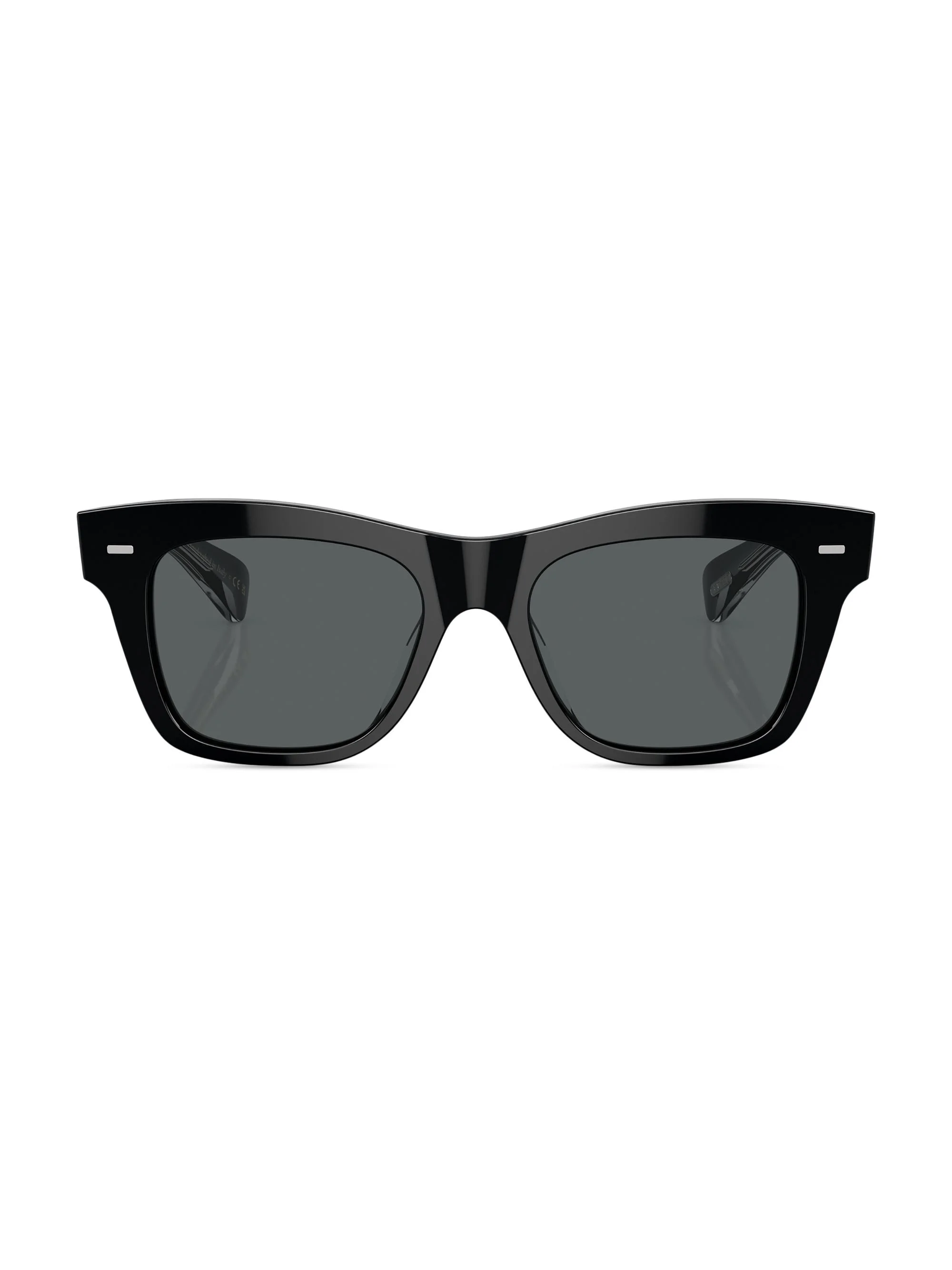 Women's Ms. Oliver Pillow 51MM Square Sunglasses - Black Dark Grey - 1