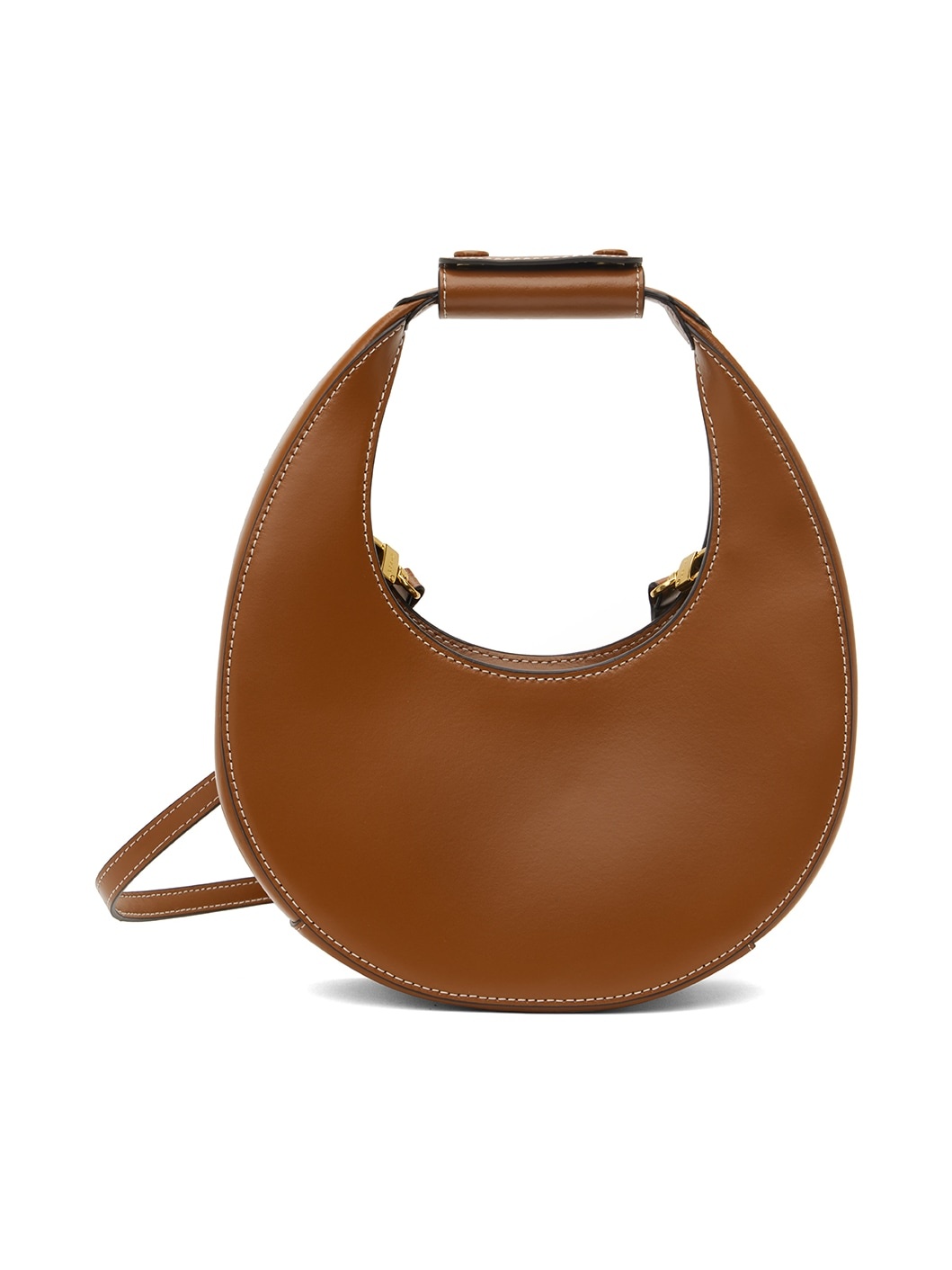 Brown Mini Moon Bag - 1