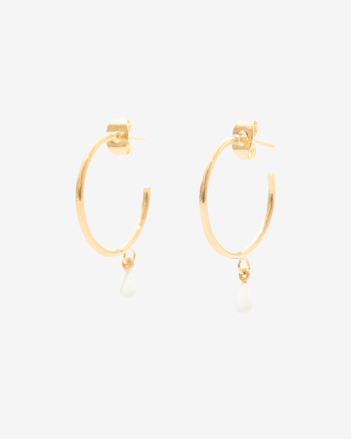 CASABLANCA SMALL HOOP EARRINGS - 1