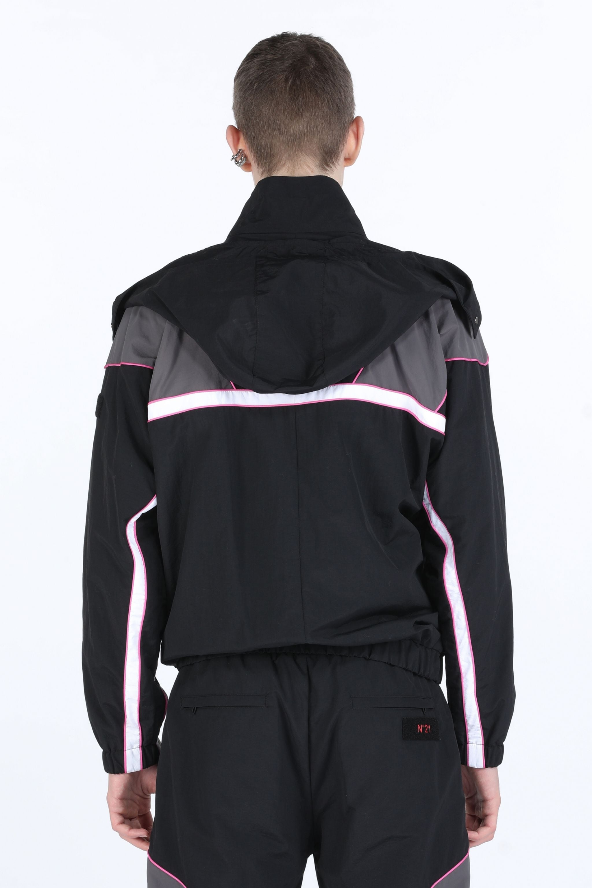 PANELLED TRACK JACKET - 2