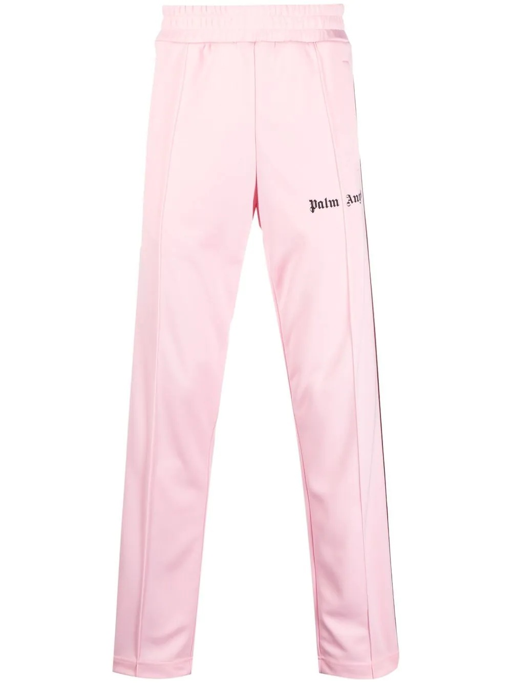 logo-print leg track pants - 1