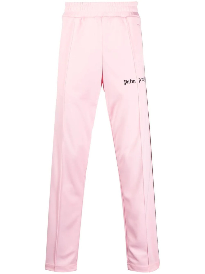 logo-print leg track pants 1