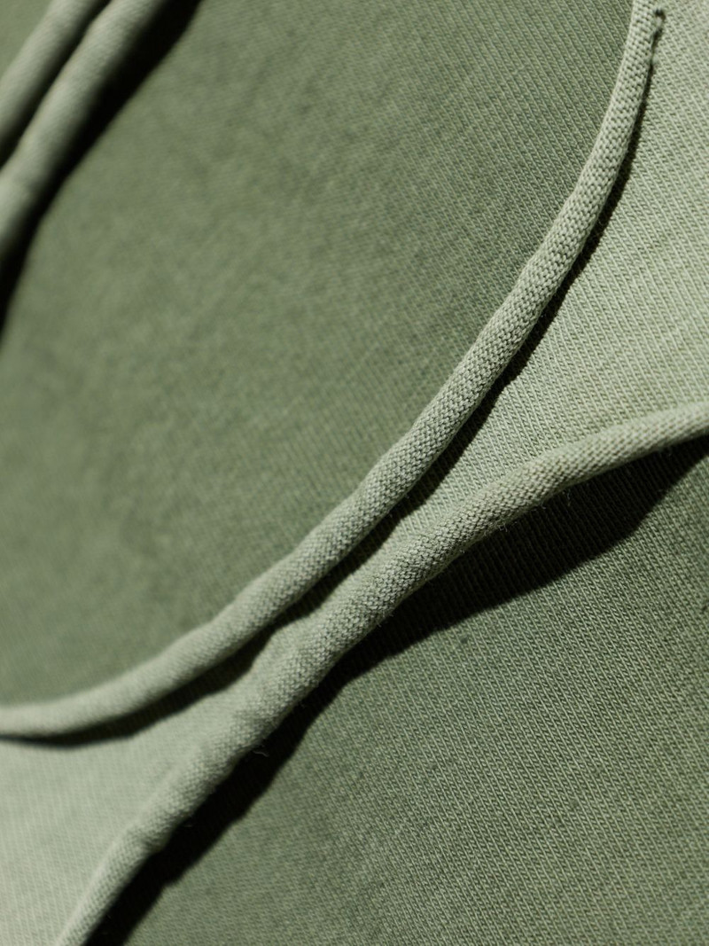 semi-distressed layered T-shirt 5