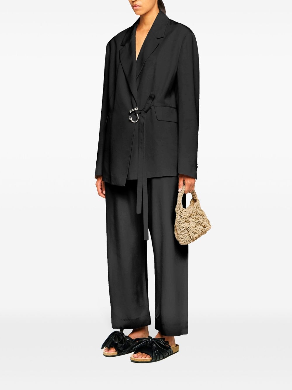 wrap-design blazer - 2
