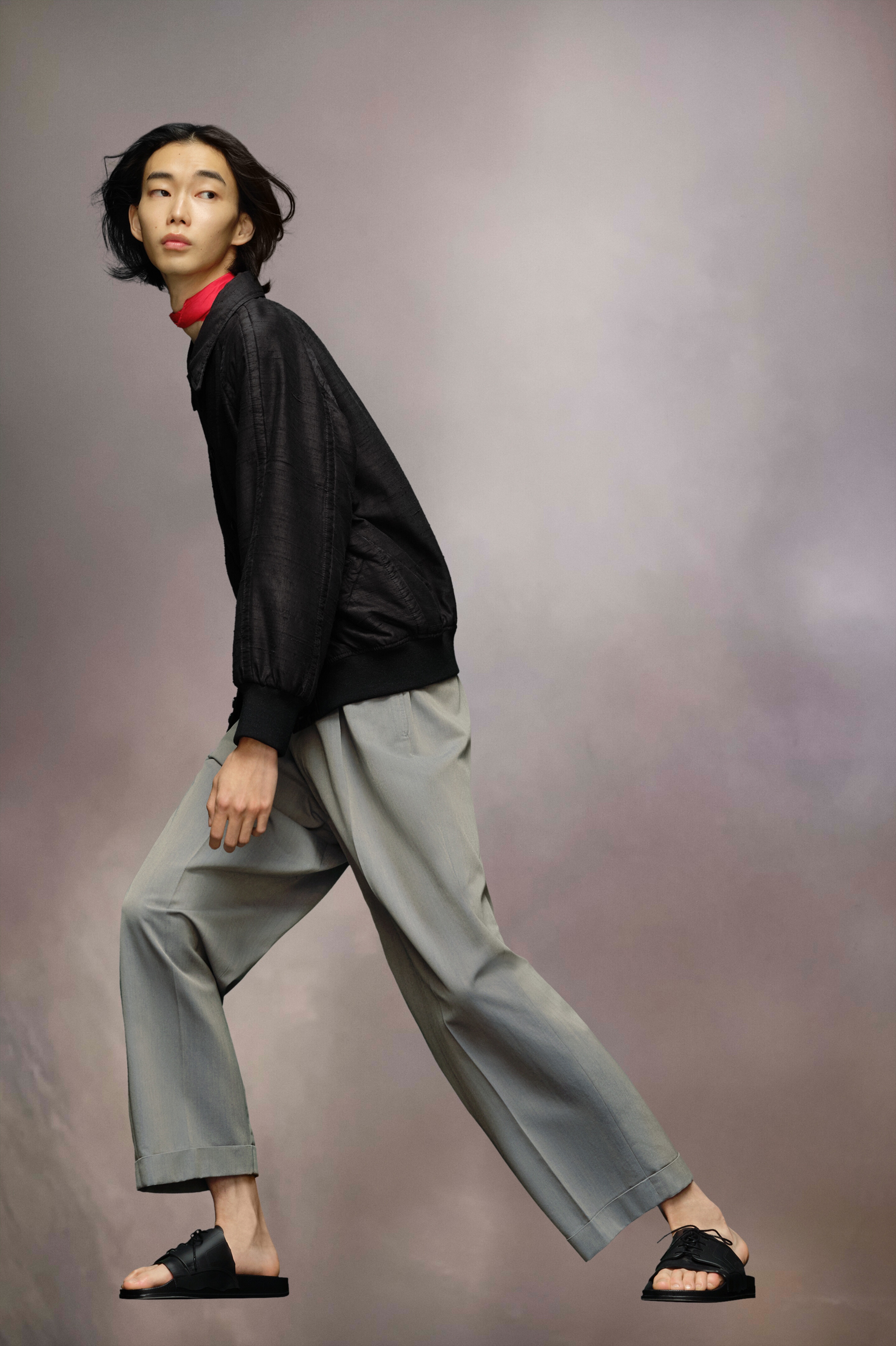 Silk dupion bomber jacket - 4