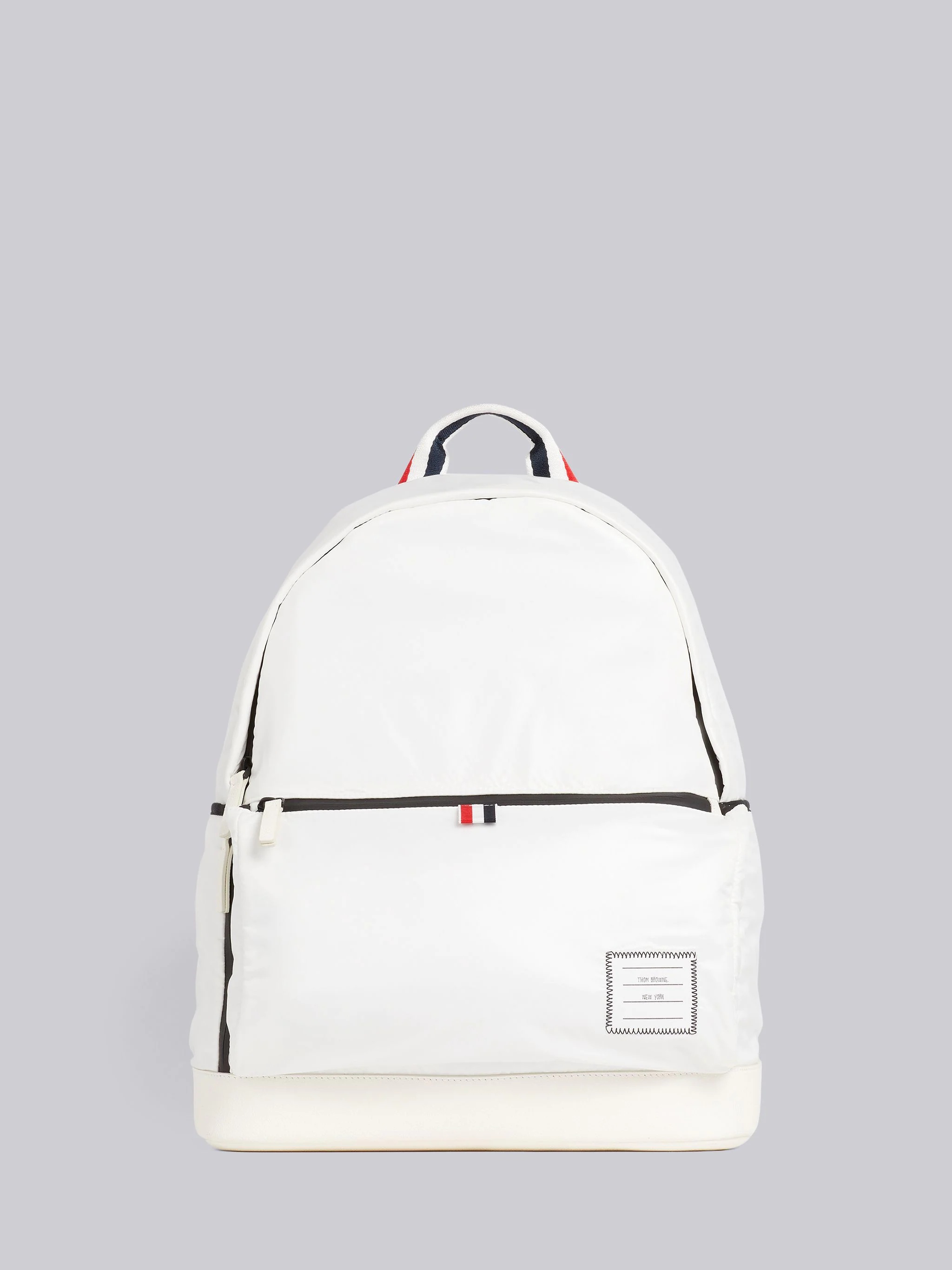 White Ripstop Backpack - 1